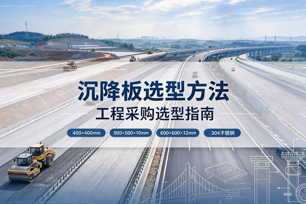 龙泉沉降板选择方法