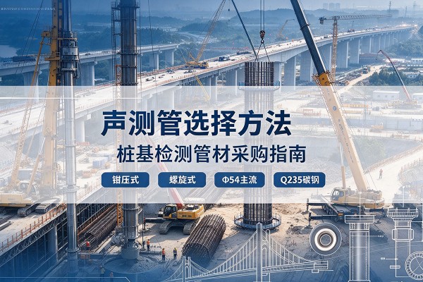 龙泉声测管选型标准