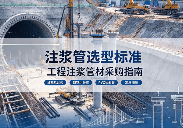 龙泉注浆管选型标准